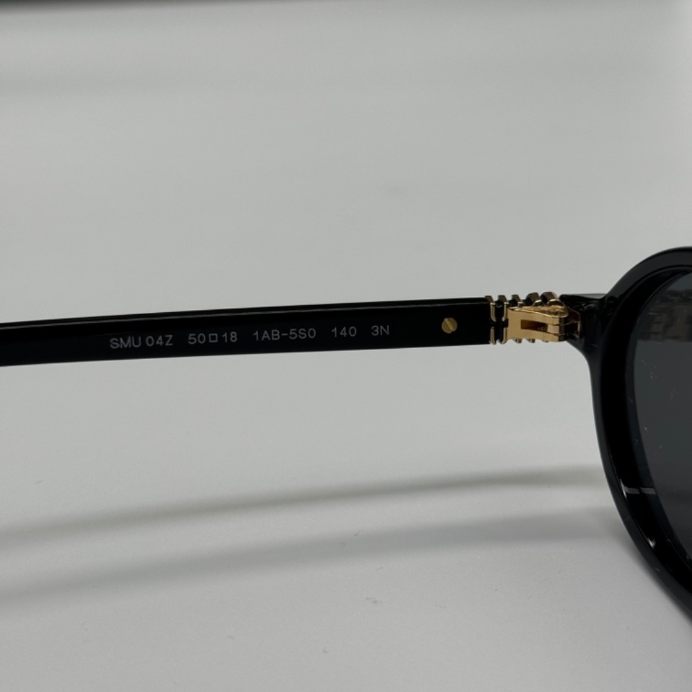 NEW MU 04ZS 1AB5S0 MIU MIU SUNGLASSES MU04ZS 1AB5S0 BLACK SMU 04ZS WOMEN - Picture 12 of 14